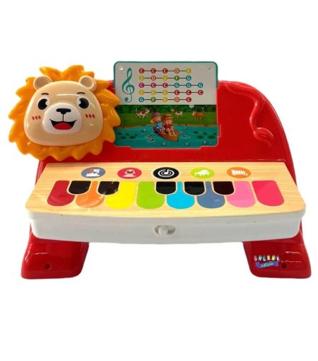 🦁🎹 بيانو الأسد التفاعلي