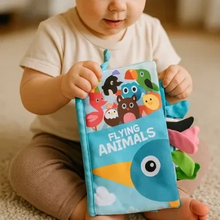 كتب قماش مع ذيل الحيوان