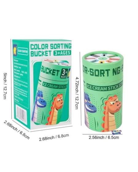 دلو فرز الألوان