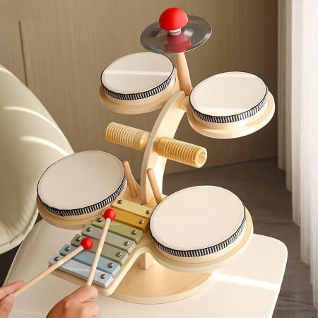 📣📣 Wooden drum music station