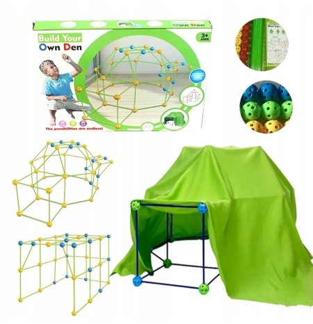 لعبة بناء القلاع والأنفاق والخيام 3D