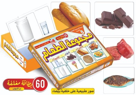 الطعام 🍞🍗🍟🍔🥚 المجموعة رقم 3 من سلسلة المجموعات الضمنية المتميزة