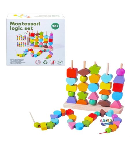 Montessori logic set