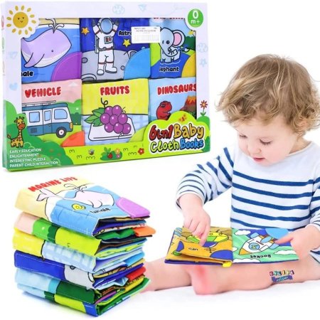 6in1 Baby Cloth Books