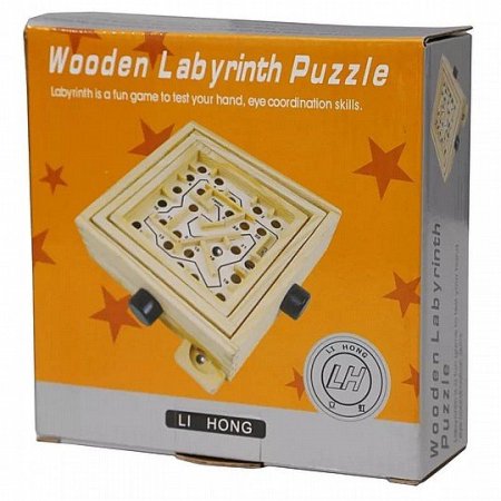Wooden  Labyrinth Puzzle