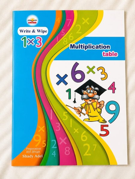 Write & Wipe Multiplication table