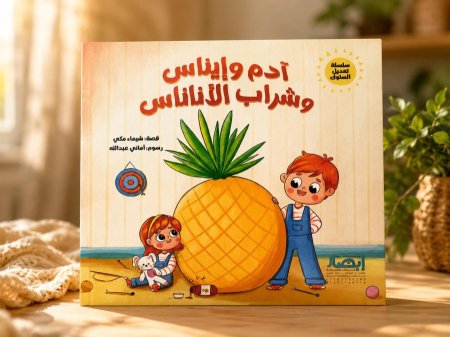 ادم وإيناس وشراب الأناناس