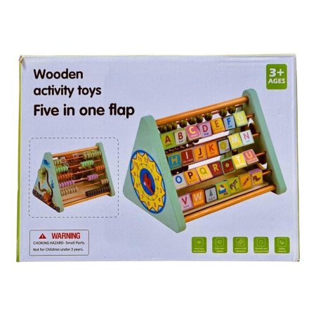 Wooden Montessori Activity Centre Triangle