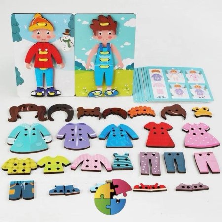 لعبة تركيب الملابس 👚👖