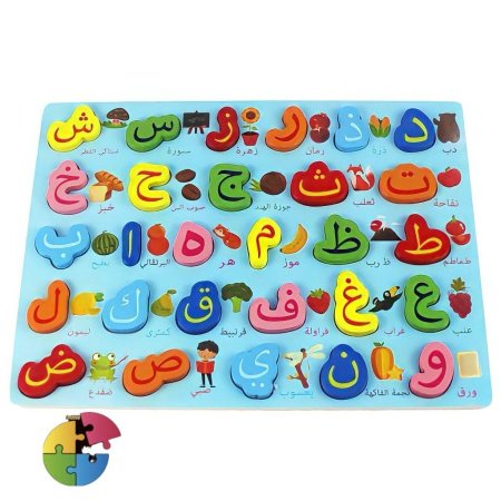 لوحة الأحرف العربية