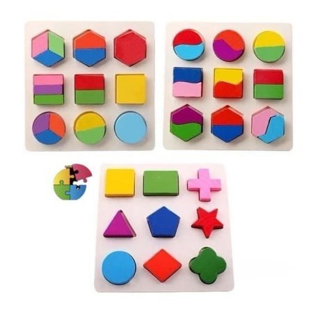 لعبة البازل الخشبي