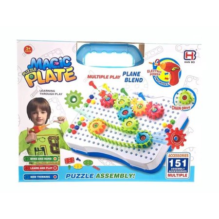 لوحة التركيب السحرية تحتوي على 151 قطعة