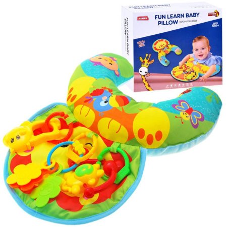 وسادة الطفل التعليمية قماش Fun Learn Baby Pillow