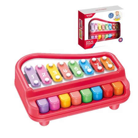 بيانو إكسليفون للأطفال 2 في 1