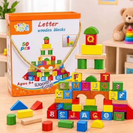 Letter Wooden Block
