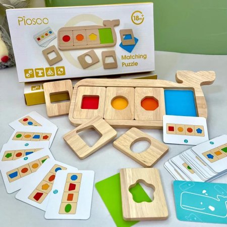 لعبة مطابقة الأشكال الهندسية