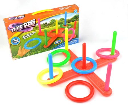 لعبة رمي الحلقات الممتعة