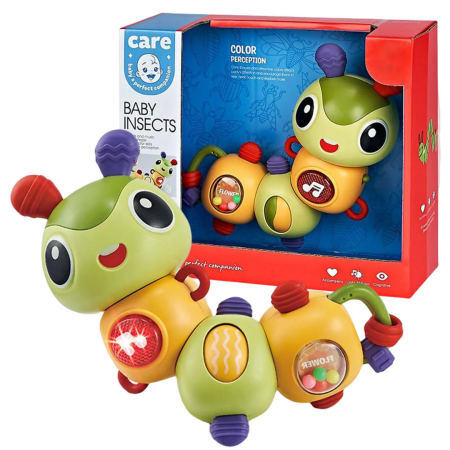 لعبة تعليمية تفاعلية على شكل دودة