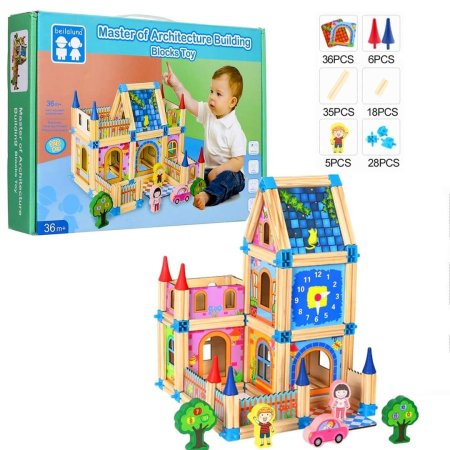 Master of Architecture Building Blocks Toy 125PCS