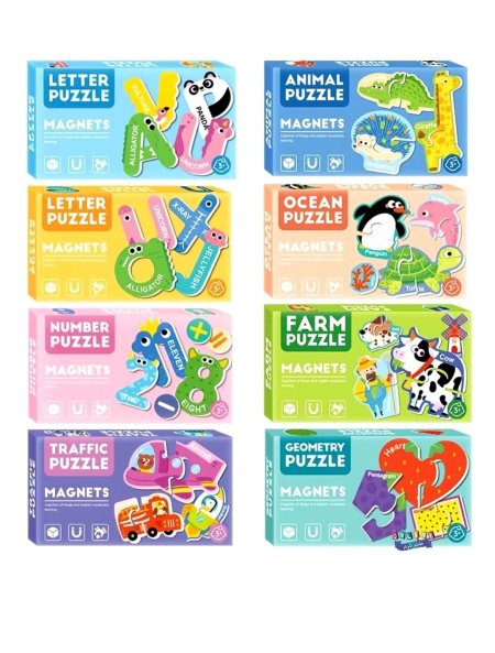 بازل مغناطيسية بأشكال متعددة