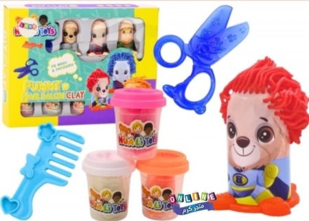 صالون الشعر المضحك بالصلصال