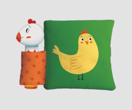 الدجاجة والصوص كتابي الناعم عن الحيوانات